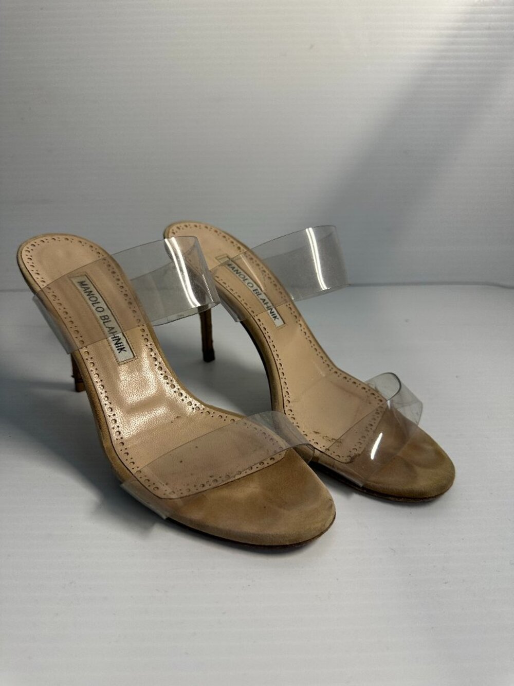 Manolo Blahnik PVC Heels